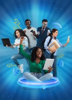 internet package website homescreen